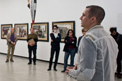 Artists + Critics. Guided tours by specialists and creators. Saturdays 5PM.